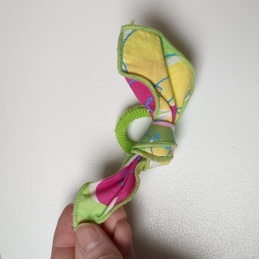 Lilly Pulitzer hair bow tie